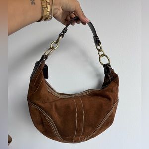 Vintage Y2K Coach Mini Hobo Shoulder Bag